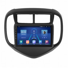 Штатная магнитола Lesko для Chevrolet Aveo III 2016-н.в. экран 9" 6/128Gb 4G Wi-Fi GPS Top