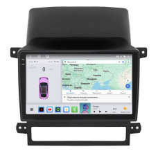 Штатная магнитола Lesko для Chevrolet Captiva I 2006-2011 экран 9" 4/64 QLED CarPlay 4G Wi-Fi GPS 360 Prime