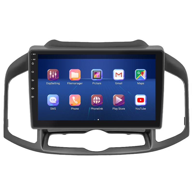 Штатная магнитола Lesko для Chevrolet Captiva I Рестайлинг 2 2013-2016 экран 10" 4/64Gb 4G Wi-Fi GPS Top