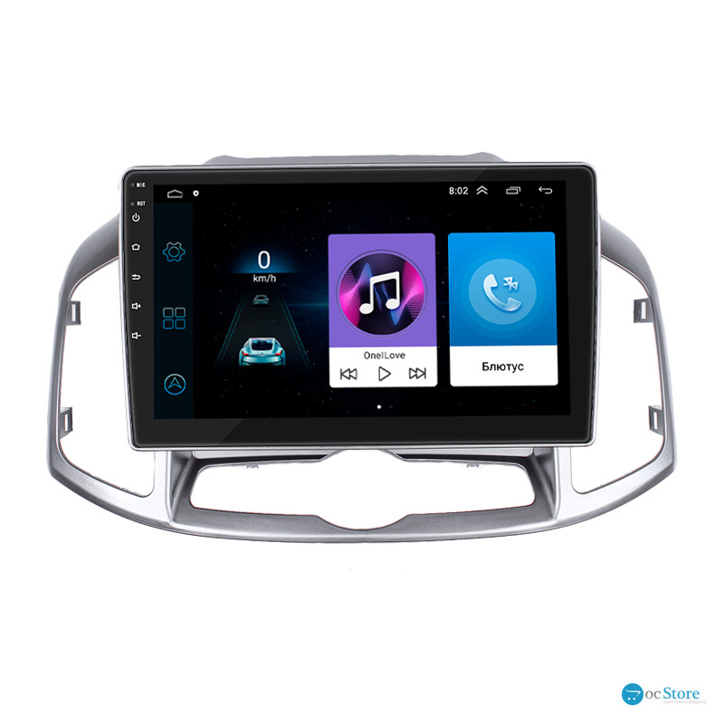 Штатная магнитола Lesko для Chevrolet Captiva I Рестайлинг 2011-2013 экран 10" 1/16Gb Wi-Fi GPS Base