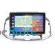 Штатная магнитола Lesko для Chevrolet Captiva I Рестайлинг 2011-2013 экран 10" 2/32Gb CarPlay 4G Wi-Fi GPS Prime