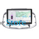 Штатная магнитола Lesko для Chevrolet Captiva I Рестайлинг 2011-2013 экран 10" 4/64 QLED CarPlay 4G Wi-Fi GPS 360 Prime