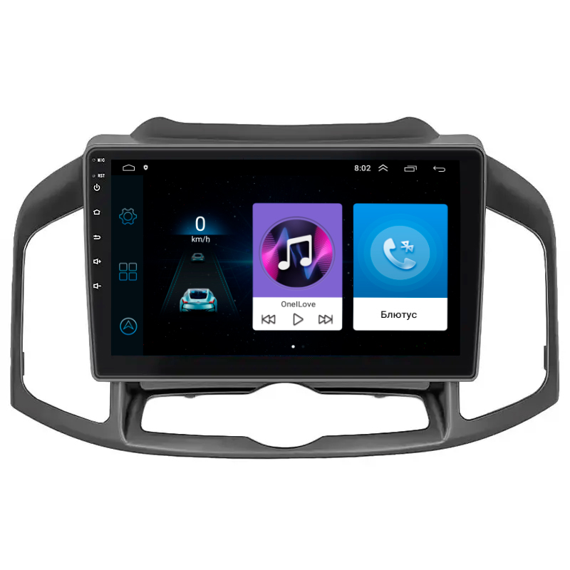 Штатная магнитола Lesko для Chevrolet Captiva I Рестайлинг 3 2015-2018 экран 10" 1/16Gb Wi-Fi GPS Base