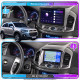 Штатная магнитола Lesko для Chevrolet Captiva I Рестайлинг 3 2015-2018 экран 10" 4/64Gb CarPlay 4G Wi-Fi GPS Prime