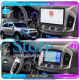 Штатная магнитола Lesko для Chevrolet Captiva I Рестайлинг 3 2015-2018 экран 10" 4/64 QLED CarPlay 4G Wi-Fi GPS 360 Prime