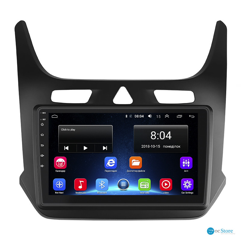 Штатная магнитола Lesko для Chevrolet Cobalt II 2011-2016 экран 9" 2/32Gb Wi-Fi GPS Base
