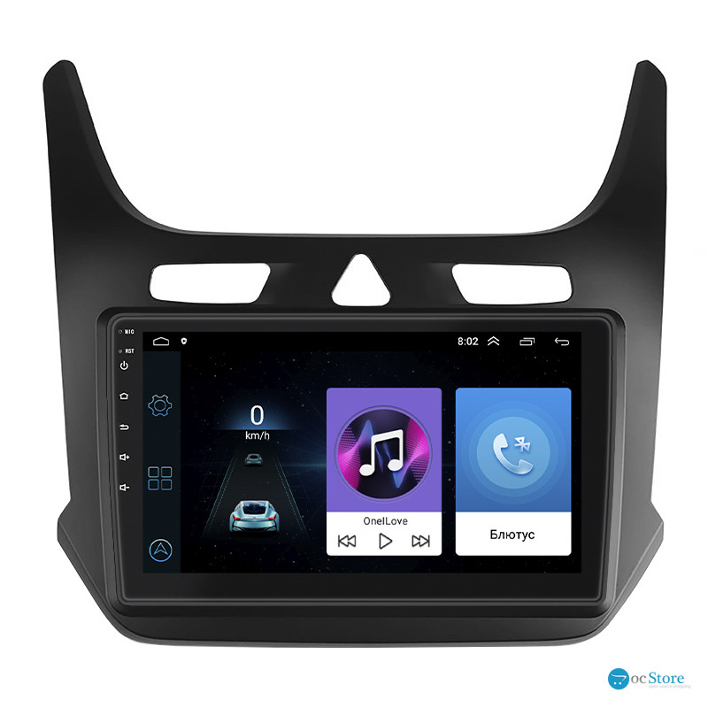 Штатная магнитола Lesko для Chevrolet Cobalt II Рестайлинг 2020-н.в. экран 9" 1/16Gb Wi-Fi GPS Base