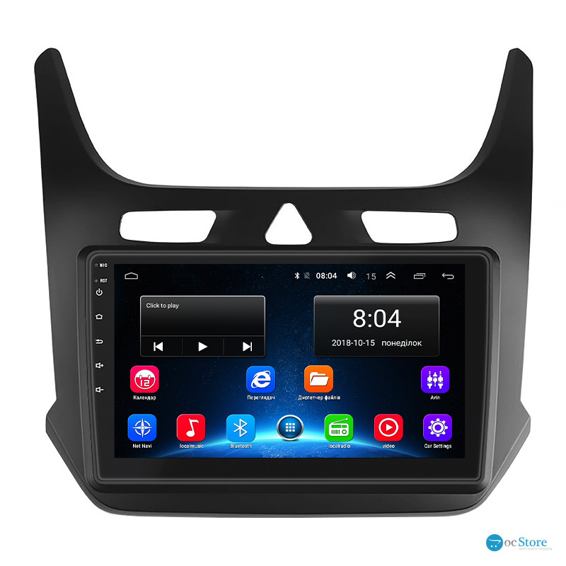 Штатная магнитола Lesko для Chevrolet Cobalt II Рестайлинг 2020-н.в. экран 9" 2/32Gb Wi-Fi GPS Base