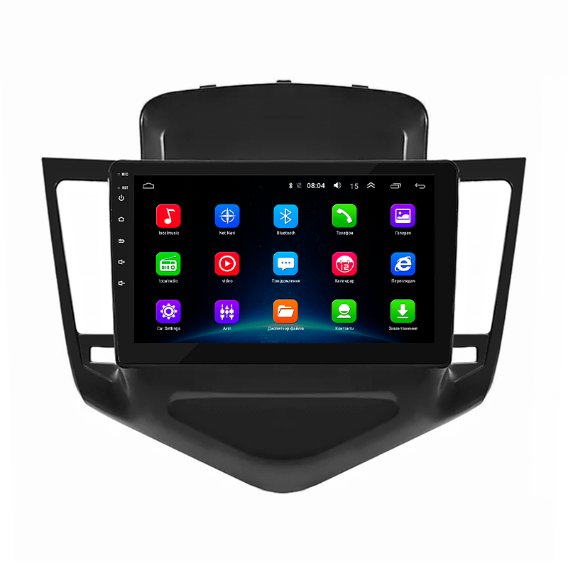 Штатная магнитола Lesko для Chevrolet Cruze I 2008-2012 экран 9" 2/32Gb Wi-Fi GPS Base
