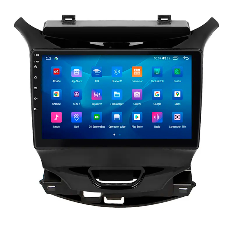 Штатная магнитола Lesko для Chevrolet Cruze II 2015-н.в. экран 9" 4/64Gb CarPlay 4G Wi-Fi GPS Prime