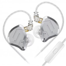 Навушники KZ ZSN Pro 2 з мікрофоном gray