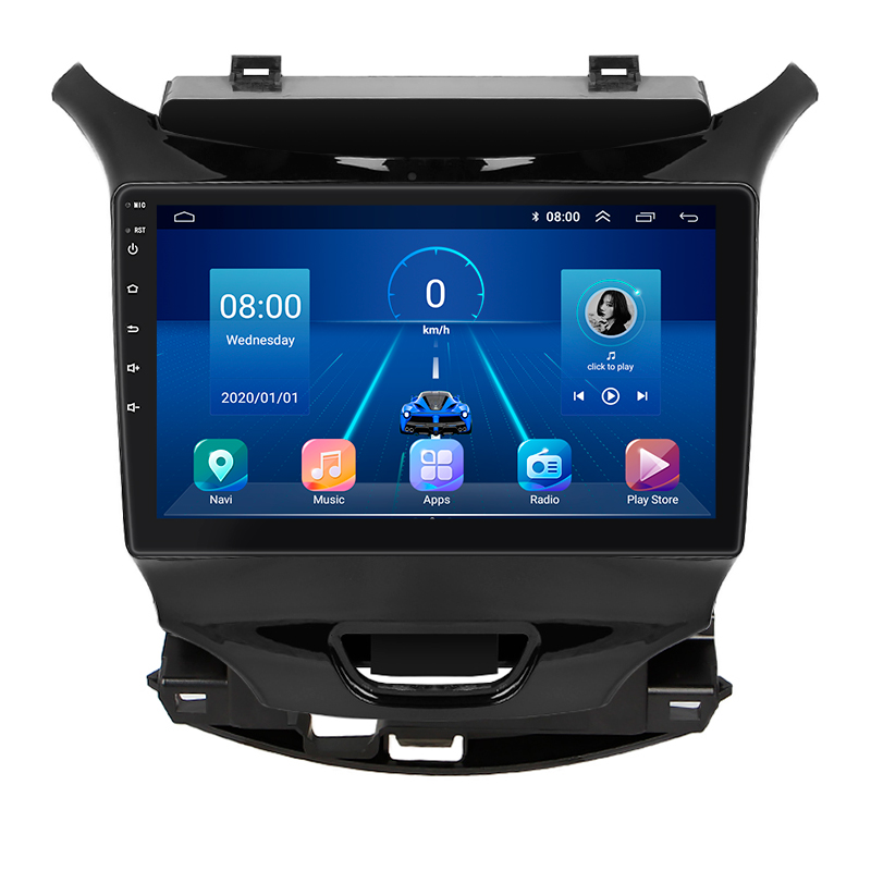 Штатная магнитола Lesko для Chevrolet Cruze II 2015-н.в. экран 9" 4/64Gb 4G Wi-Fi GPS Top