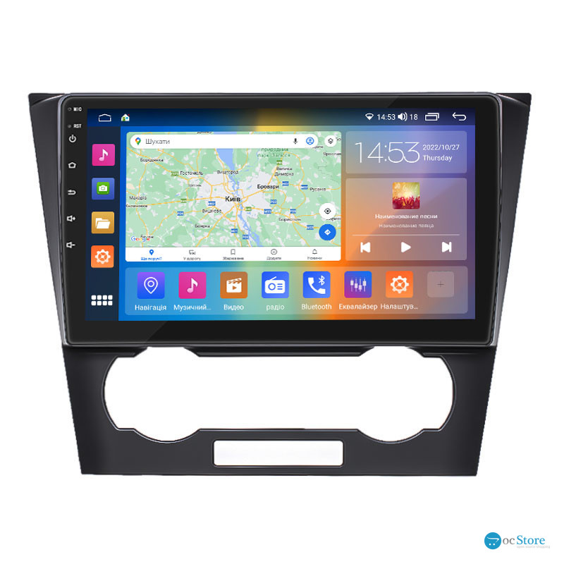 Штатная магнитола Lesko для Chevrolet Epica V250 2006-2009 экран 9" 4/64Gb CarPlay 4G Wi-Fi GPS Prime