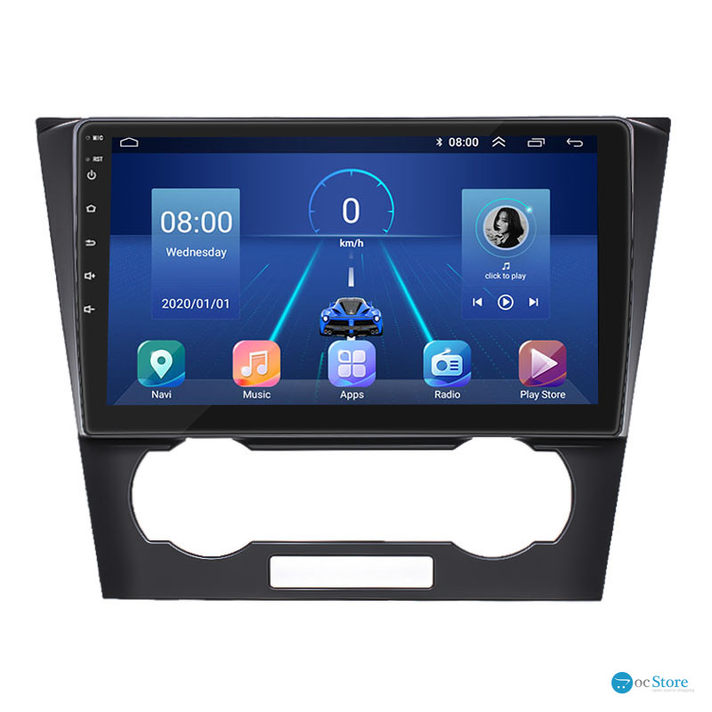 Штатная магнитола Lesko для Chevrolet Epica V250 2006-2009 экран 9" 4/64Gb 4G Wi-Fi GPS Top