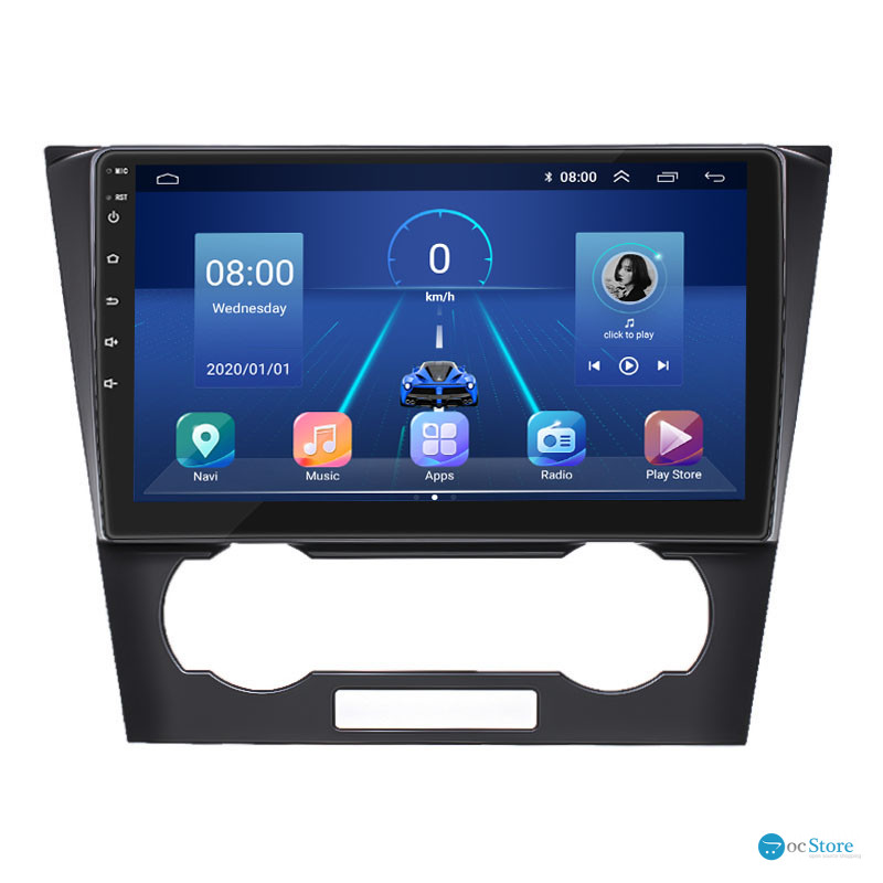 Штатная магнитола Lesko для Chevrolet Epica V250 2006-2009 экран 9" 6/128Gb 4G Wi-Fi GPS Top