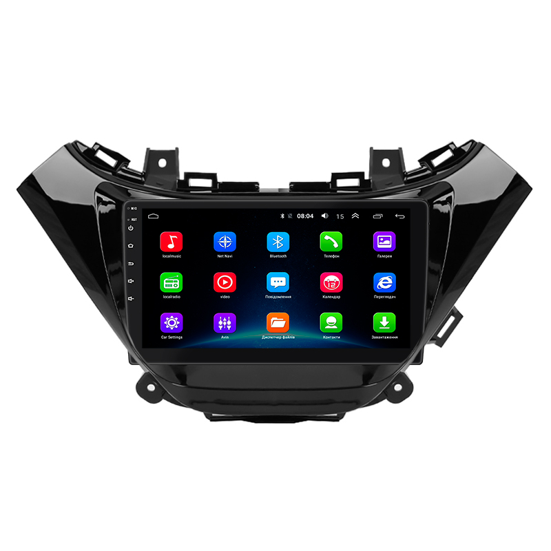 Штатная магнитола Lesko для Chevrolet Malibu IX 2015-2018 экран 9" 2/32Gb Wi-Fi GPS Base