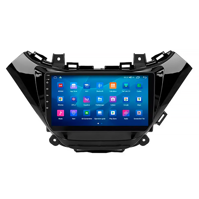 Штатная магнитола Lesko для Chevrolet Malibu IX 2015-2018 экран 9" 4/64Gb CarPlay 4G Wi-Fi GPS Prime