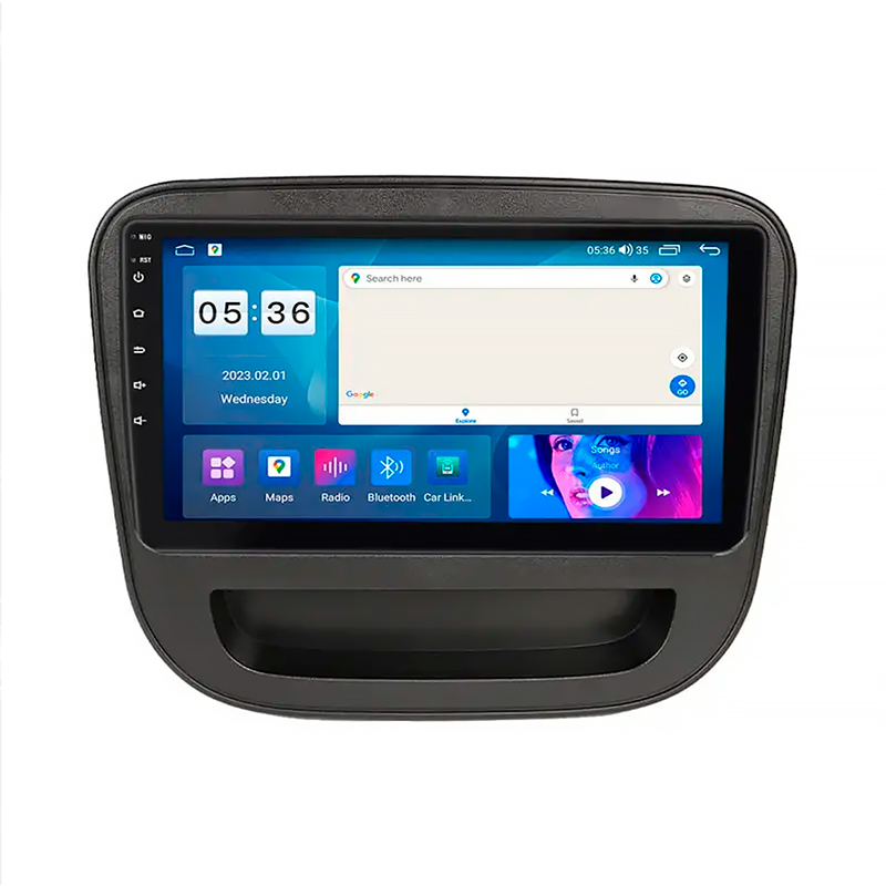 Штатная магнитола Lesko для Chevrolet Malibu IX Рестайлинг 2018-н.в. экран 9" 4/64Gb CarPlay 4G Wi-Fi GPS Prime