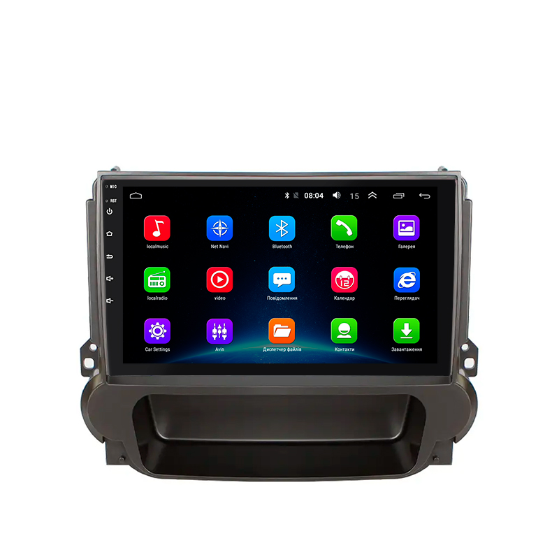 Штатная магнитола Lesko для Chevrolet Malibu VIII 2011-2014 экран 9" 2/32Gb Wi-Fi GPS Base