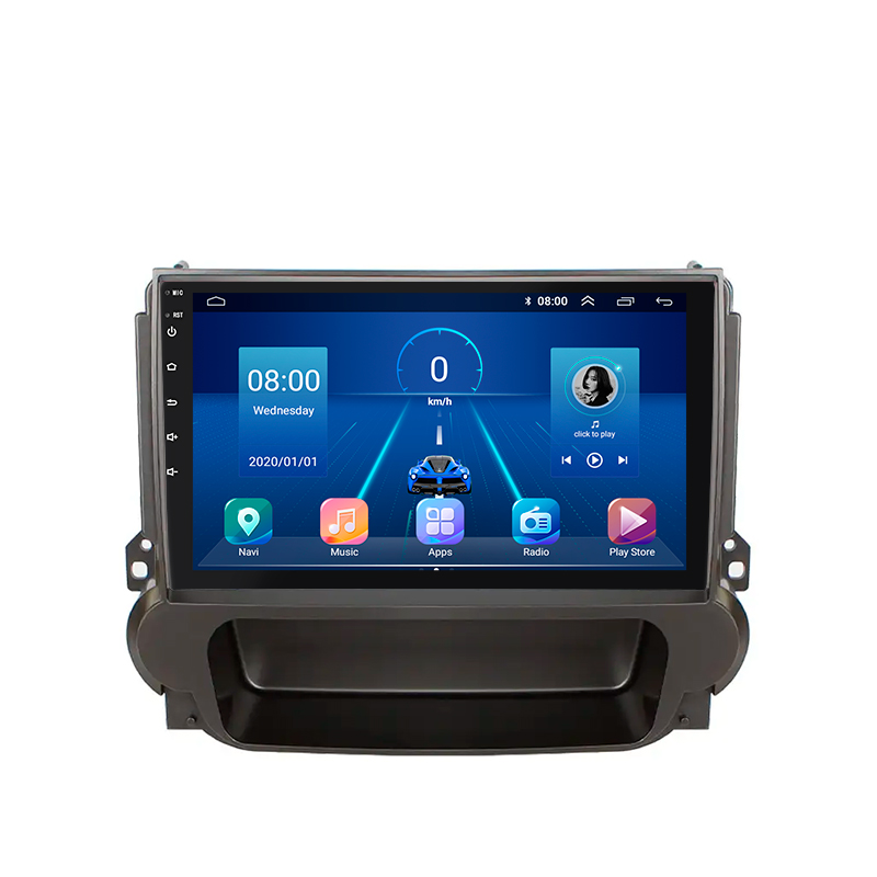 Штатная магнитола Lesko для Chevrolet Malibu VIII 2011-2014 экран 9" 4/64Gb 4G Wi-Fi GPS Top