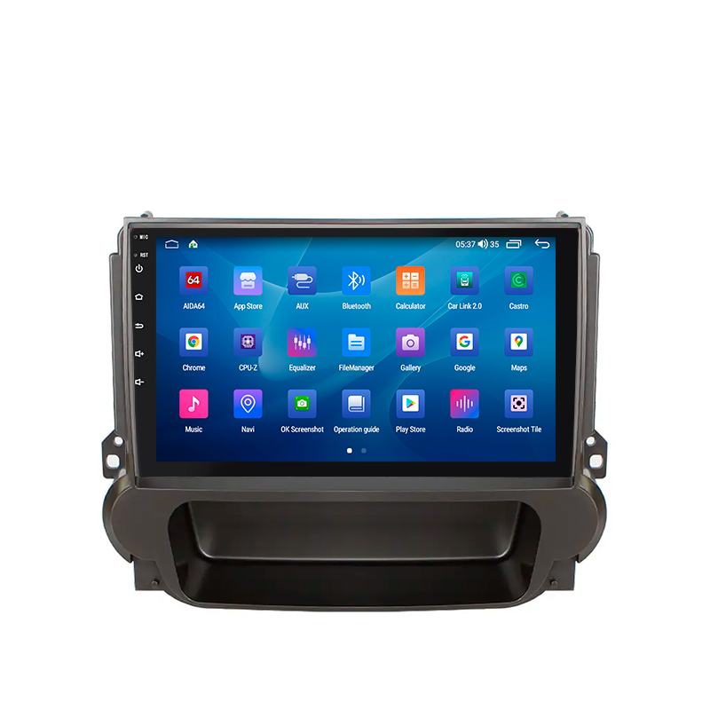 Штатная магнитола Lesko для Chevrolet Malibu VIII Рестайлинг 2013-2016 экран 9" 2/32Gb CarPlay 4G Wi-Fi GPS Prime