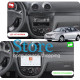 Штатная магнитола Lesko для Chevrolet Nubira  2003-2010 экран 9" 4/64 QLED CarPlay 4G Wi-Fi GPS 360 Prime