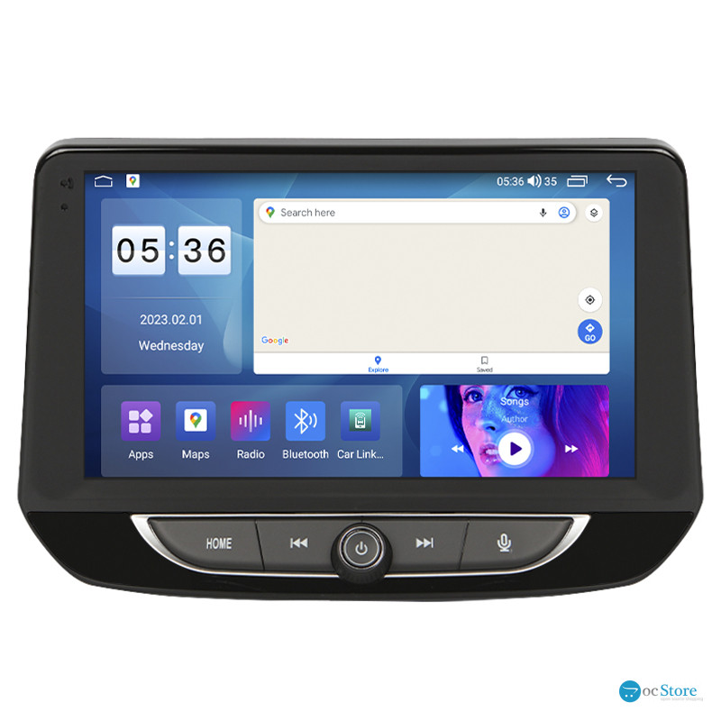 Штатная магнитола Lesko для Chevrolet Orlando I 2020-н.в. экран 9" 4/64Gb CarPlay 4G Wi-Fi GPS Prime