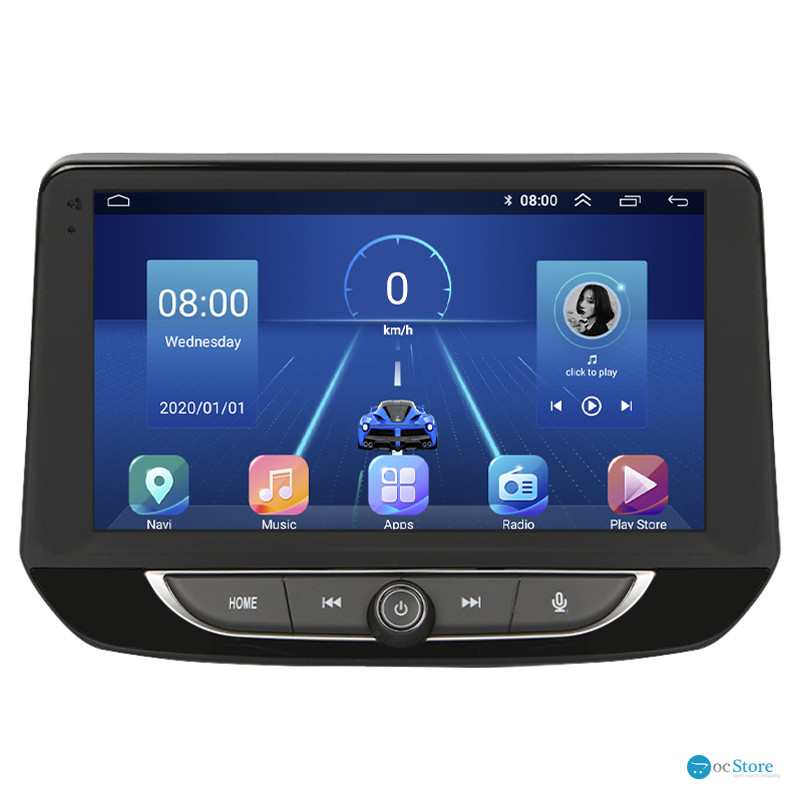 Штатная магнитола Lesko для Chevrolet Orlando I 2020-н.в. экран 9" 2/32Gb 4G Wi-Fi GPS Top