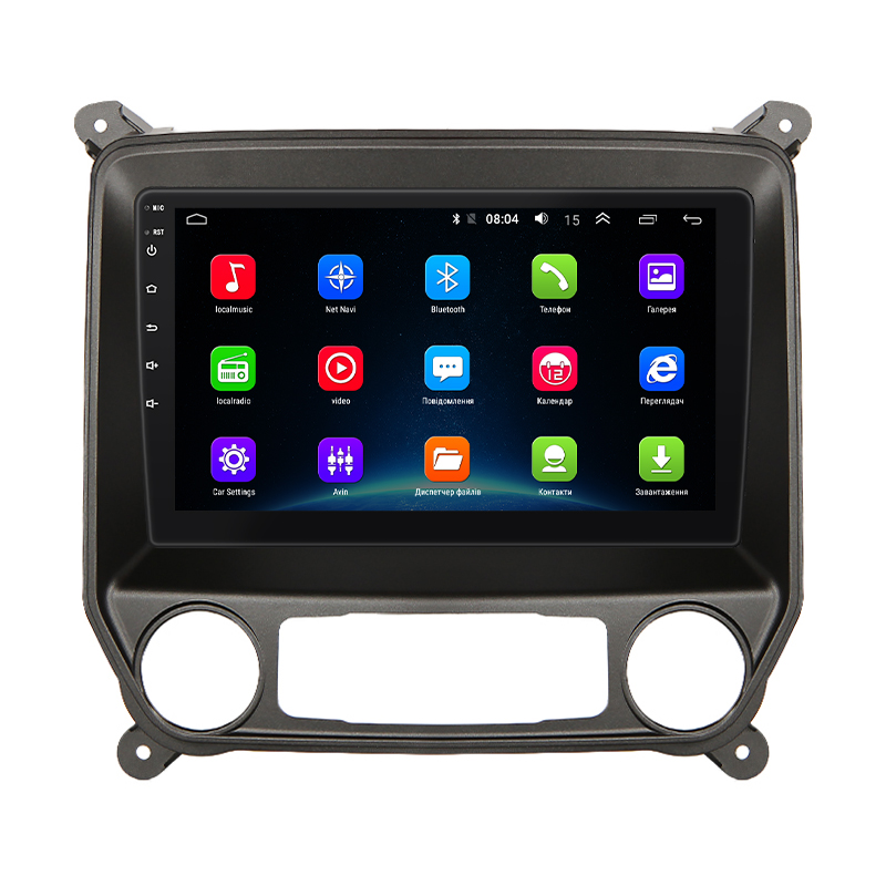 Штатная магнитола Lesko для Chevrolet Silverado III (K2XX) 2013-2015 экран 10" 2/32Gb Wi-Fi GPS Base