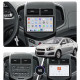 Штатная магнитола Lesko для Chevrolet Sonic I 2011-2016 экран 9" 4/64 QLED CarPlay 4G Wi-Fi GPS 360 Prime
