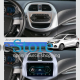 Штатная магнитола Lesko для Chevrolet Spark III (M300) Рестайлинг 2020-н.в. экран 9" 2/32Gb Wi-Fi GPS Base