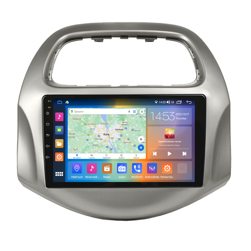 Штатная магнитола Lesko для Chevrolet Spark III (M300) Рестайлинг 2020-н.в. экран 9" 4/64Gb CarPlay 4G Wi-Fi GPS Prime