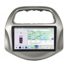 Штатная магнитола Lesko для Chevrolet Spark III (M300) Рестайлинг 2020-н.в. экран 9" 4/64 QLED CarPlay 4G Wi-Fi GPS 360 Prime