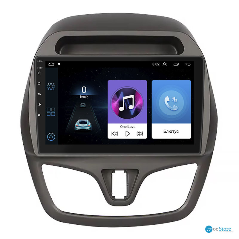 Штатная магнитола Lesko для Chevrolet Spark IV 2015-2018 экран 9" 1/16Gb Wi-Fi GPS Base