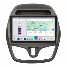 Штатная магнитола Lesko для Chevrolet Spark IV 2015-2018 экран 9" 4/64 QLED CarPlay 4G Wi-Fi GPS 360 Prime