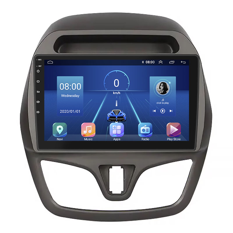 Штатная магнитола Lesko для Chevrolet Spark IV 2015-2018 экран 9" 2/32Gb 4G Wi-Fi GPS Top