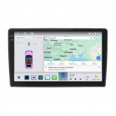 Штатная магнитола Lesko для Chevrolet Traverse I 2008-2012 экран 10" 4/64 QLED CarPlay 4G Wi-Fi GPS 360 Prime