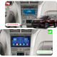 Штатная магнитола Lesko для Chevrolet Traverse I 2008-2012 экран 10" 4/32Gb 4G Wi-Fi GPS Top