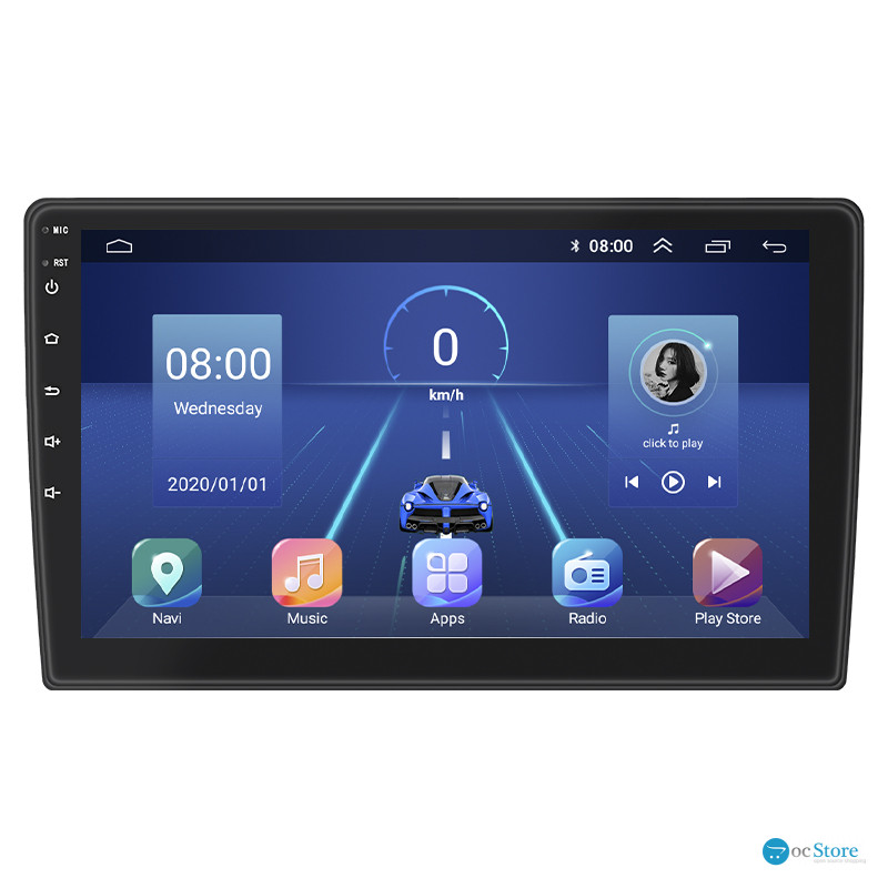 Штатная магнитола Lesko для Chrysler Aspen  2006-2008 экран 9" 4/64Gb CarPlay 4G Wi-Fi GPS Prime