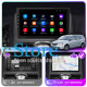Штатная магнитола Lesko для Chrysler Voyager V Рестайлинг 2011-2016 экран 9" 1/16Gb Wi-Fi GPS Base