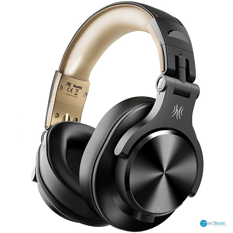 Навушники Oneodio Fusion A70 black-gold