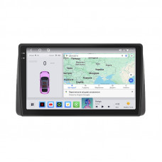 Штатная магнитола Lesko для Chrysler Voyager V Рестайлинг 2011-2016 экран 9" 4/64 QLED CarPlay 4G Wi-Fi GPS 360 Prime