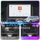 Штатная магнитола Lesko для Chrysler Voyager V Рестайлинг 2011-2016 экран 9" 4/64 QLED CarPlay 4G Wi-Fi GPS 360 Prime