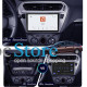 Штатная магнитола Lesko для Citroen C-Elysee I 2012-2016 экран 9" 4/64 QLED CarPlay 4G Wi-Fi GPS 360 Prime