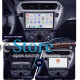 Штатная магнитола Lesko для Citroen C-Elysee I Рестайлинг 2016-н.в. экран 9" 4/64 QLED CarPlay 4G Wi-Fi GPS 360 Prime
