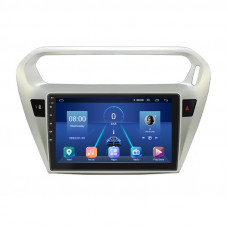 Штатная магнитола Lesko для Citroen C-Elysee I Рестайлинг 2016-н.в. экран 9" 2/32Gb 4G Wi-Fi GPS Top