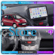 Штатная магнитола Lesko для Citroen C1 I 2005-2008 экран 10" 4/64 QLED CarPlay 4G Wi-Fi GPS 360 Prime