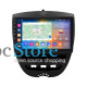 Штатная магнитола Lesko для Citroen C1 I Рестайлинг 2008-2012 экран 10" 2/32Gb CarPlay 4G Wi-Fi GPS Prime