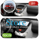 Штатная магнитола Lesko для Citroen C1 I Рестайлинг 2008-2012 экран 10" 4/64 QLED CarPlay 4G Wi-Fi GPS 360 Prime