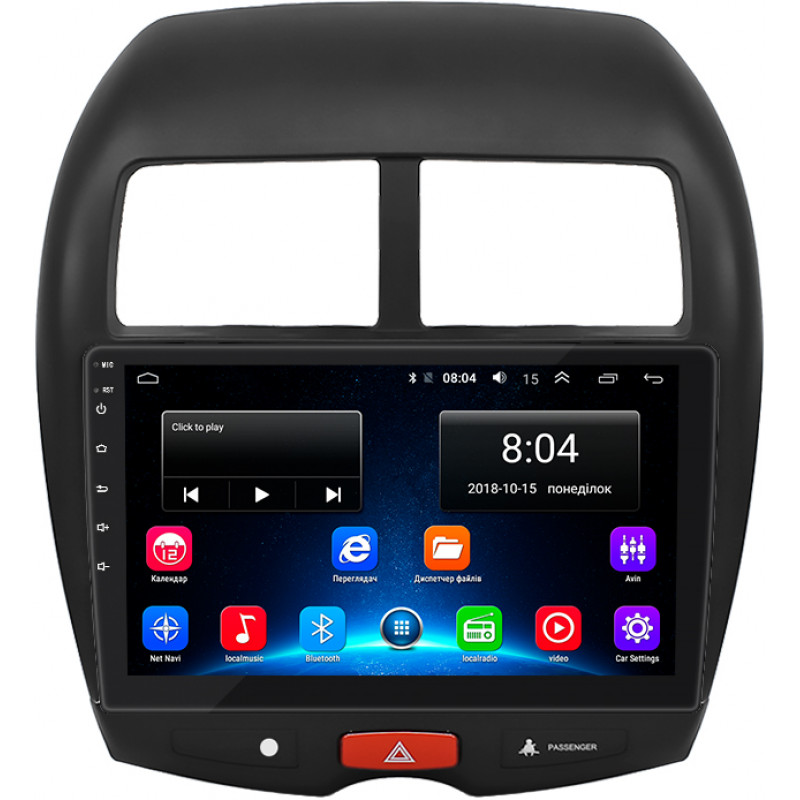 Штатная магнитола Lesko для Citroen C4 Aircross  2012-2017 экран 10" 2/32Gb Wi-Fi GPS Base